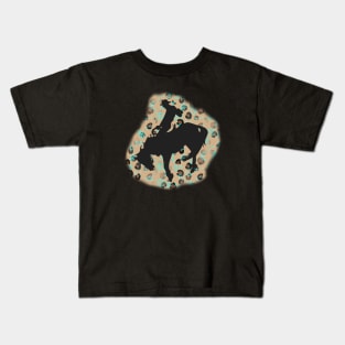 Bronc Rider Kids T-Shirt